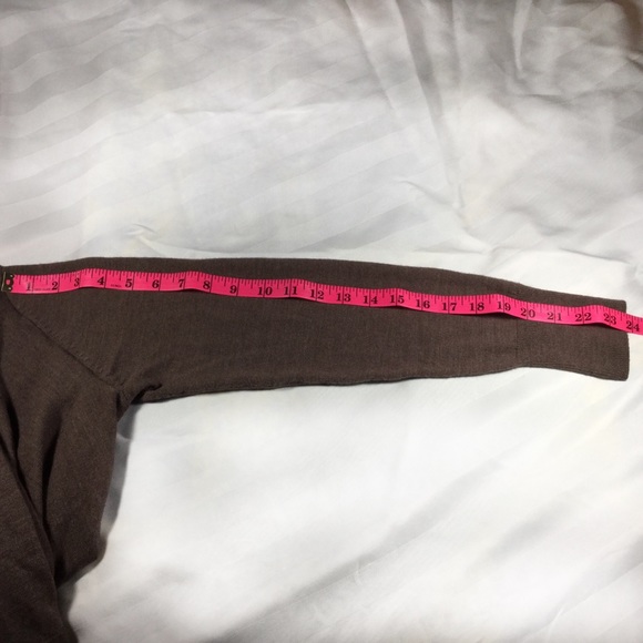 H&M Dark Brown Open Up Long Sleeve Cardigan s XS/S - Picture 4 of 6